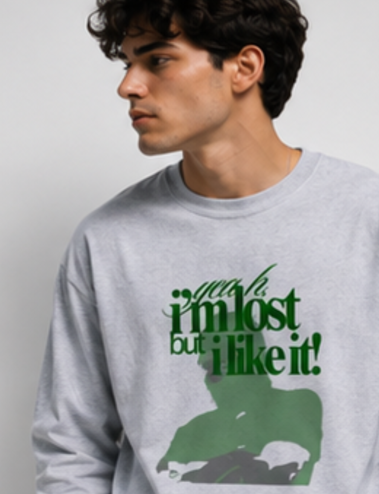 Men’s Full Sleeves T-Shirt – I'm Lost