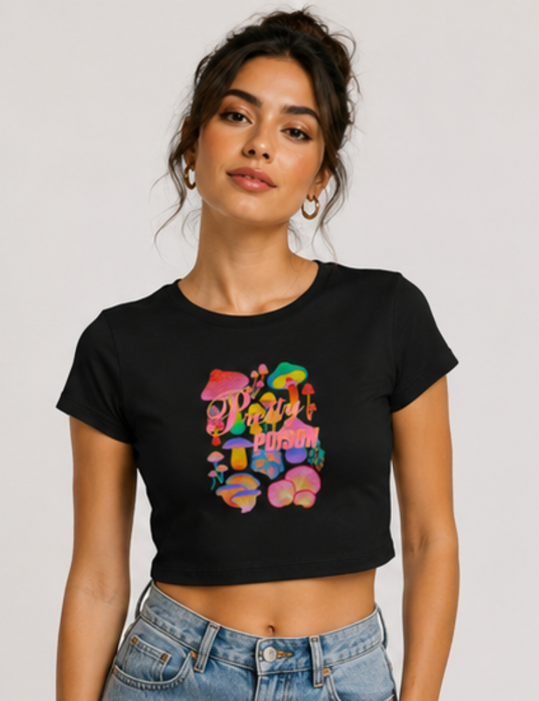 Women’s Baby Tee – Pretty Poison
