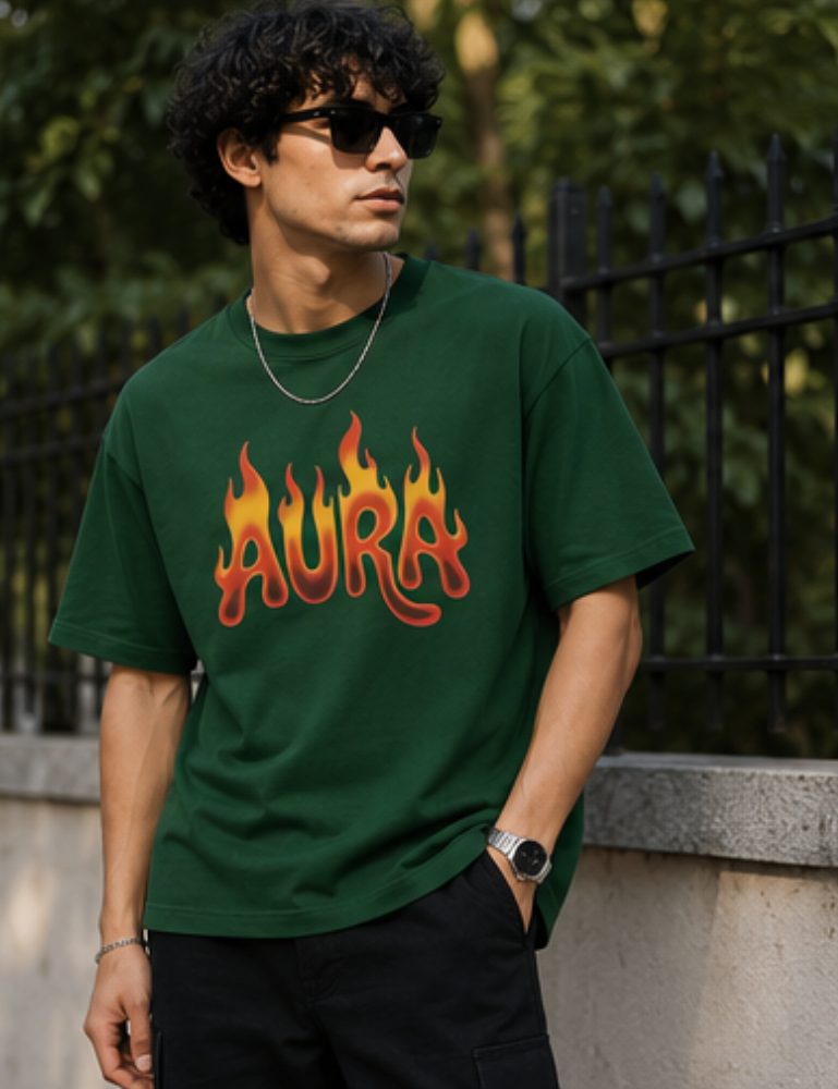 Men's Oversized T-Shirt – Aura