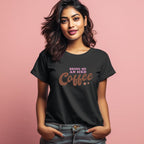 Women's Bring Me An Iced Coffee Graphics Printed T-Shirt