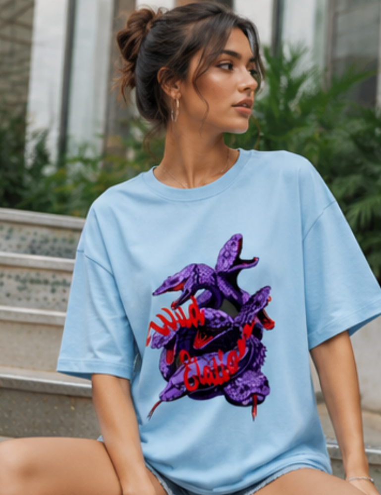 Women’s Premium Oversized T-Shirt – Wild Elation