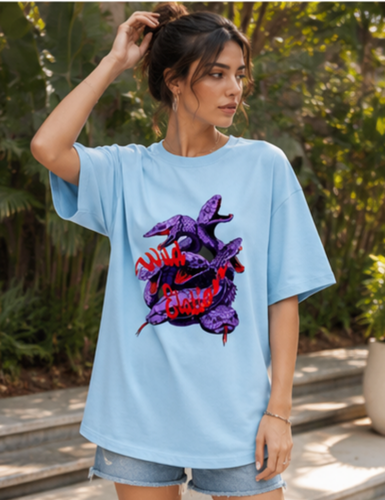 Women’s Premium Oversized T-Shirt – Wild Elation