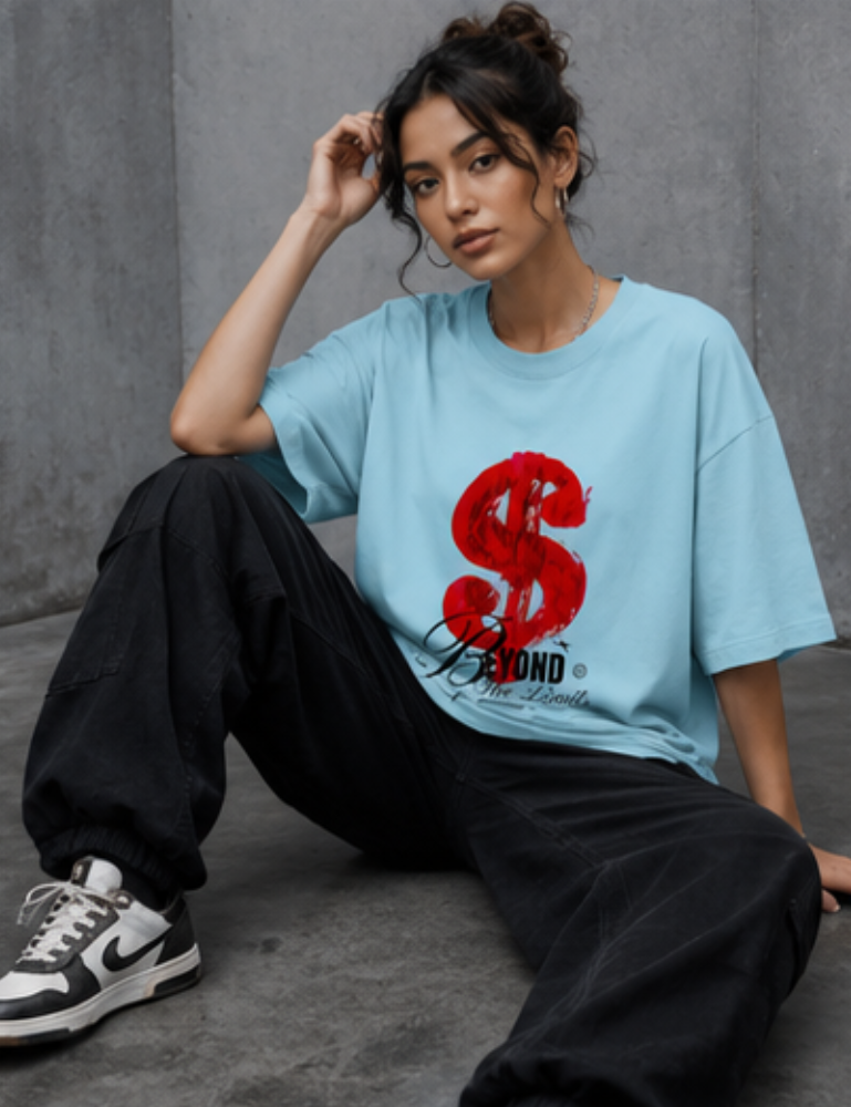 Women’s Oversized T-Shirt – Beyond The Limits