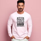 Men's Life Is Meant For Good Friends And Great Adventures Quote Printed Sweatshirts