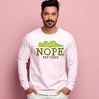 Men's Nope Not Today Sarcastic Quotes Sweatshirts