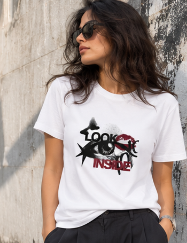 Women's Regular T-Shirt – Look Inside