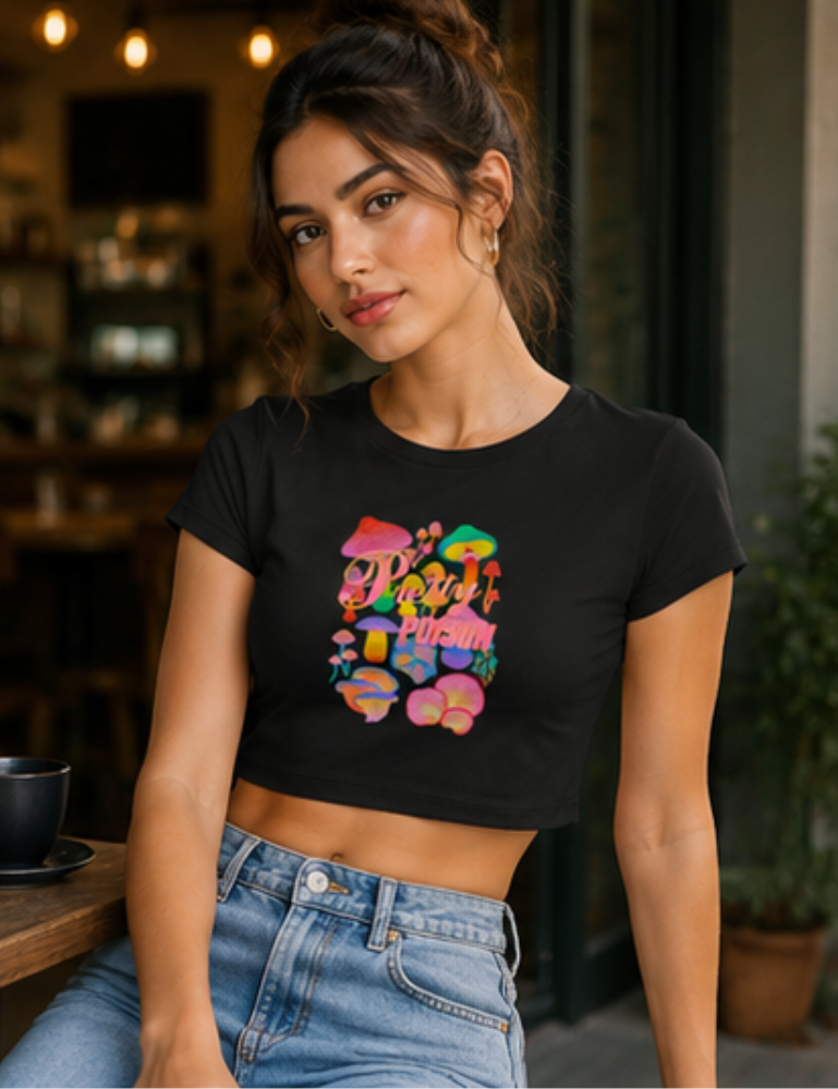 Women’s Baby Tee – Pretty Poison