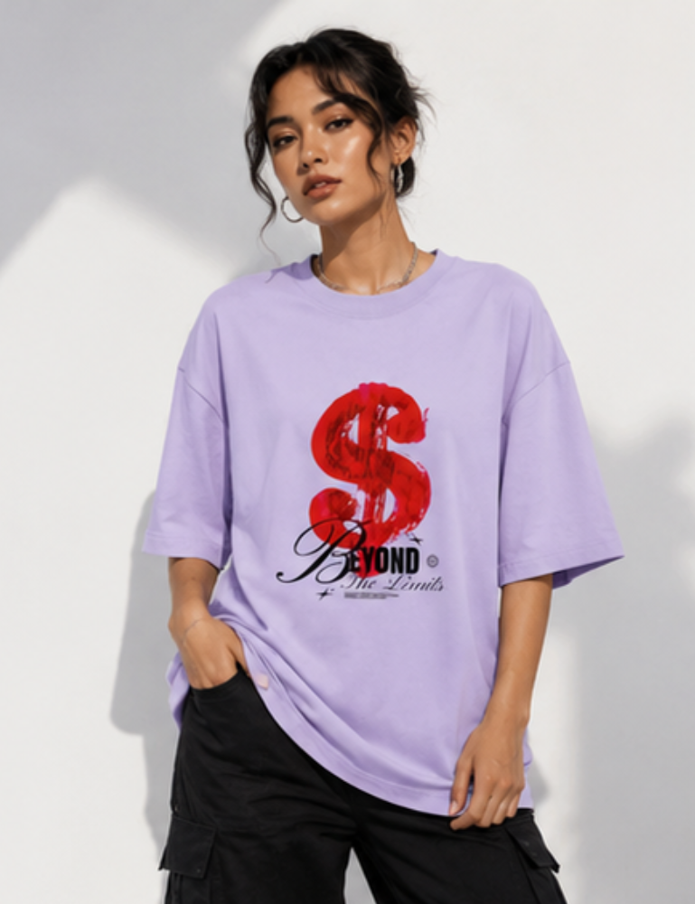 Women’s Oversized T-Shirt – Beyond The Limits