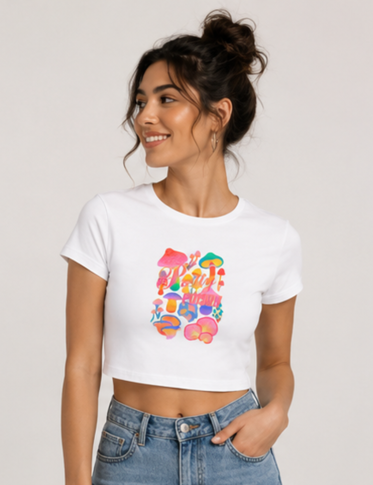 Women’s Baby Tee – Pretty Poison
