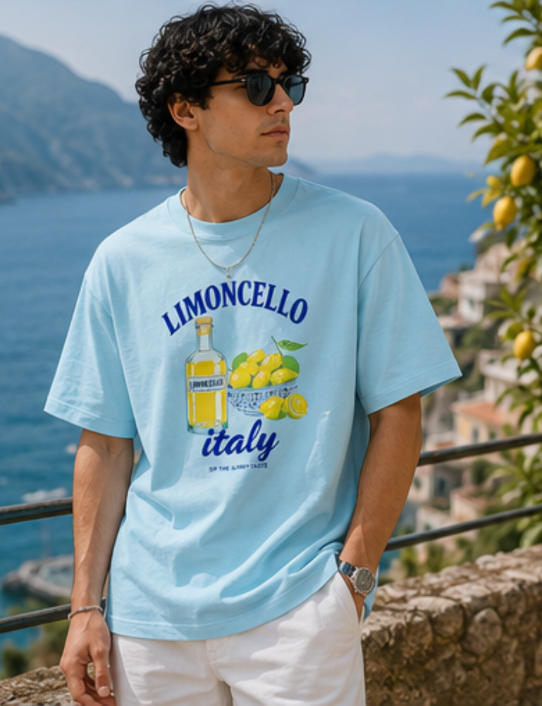 Men's Oversized T-Shirt – Limoncello