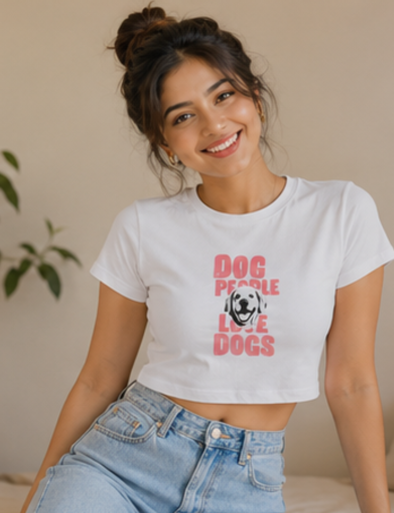 Women's Crop Top – Dog Lover
