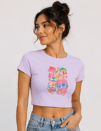 Women’s Baby Tee – Pretty Poison