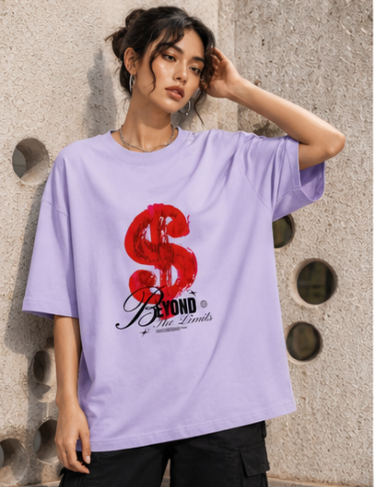 Women’s Oversized T-Shirt – Beyond The Limits