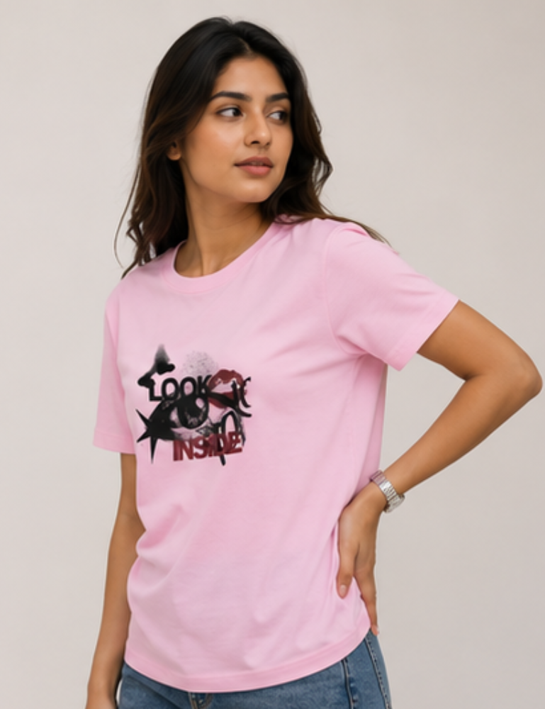 Women's Regular T-Shirt – Look Inside
