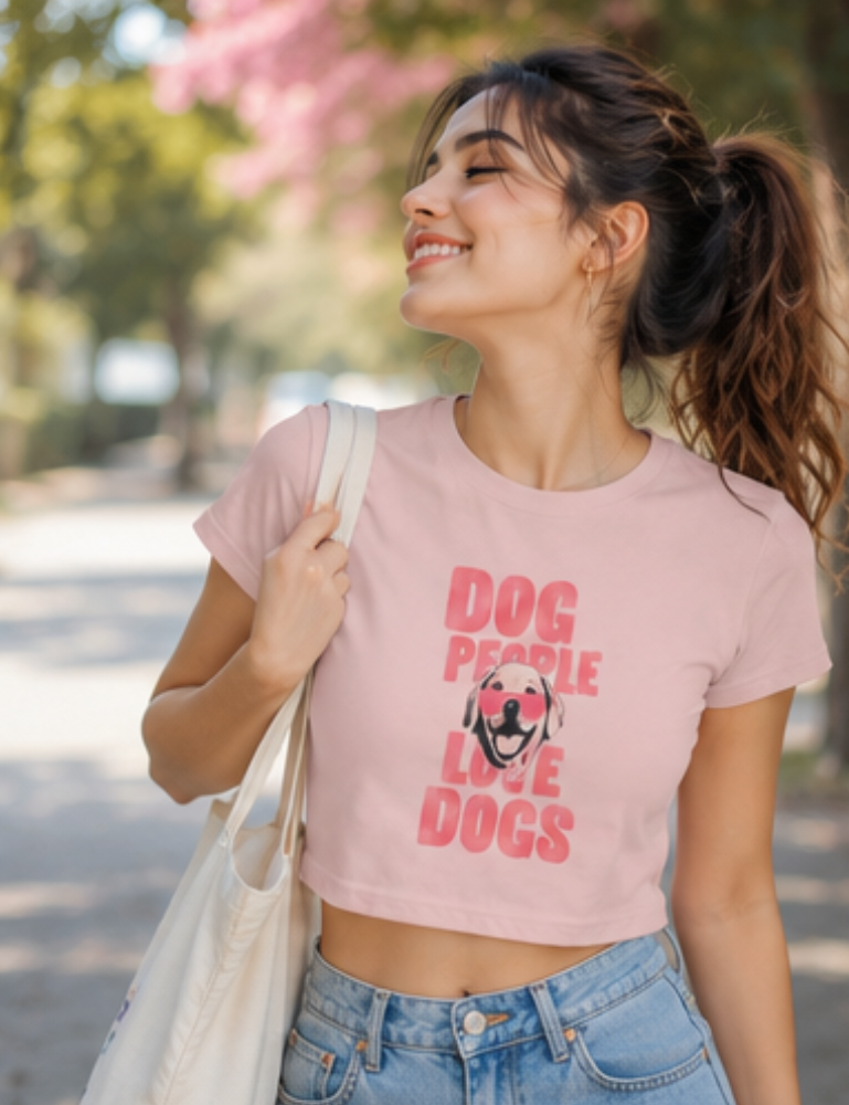 Women's Crop Top – Dog Lover