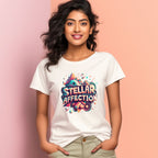 Women's Steller Affection Graphics Printed T-Shirt