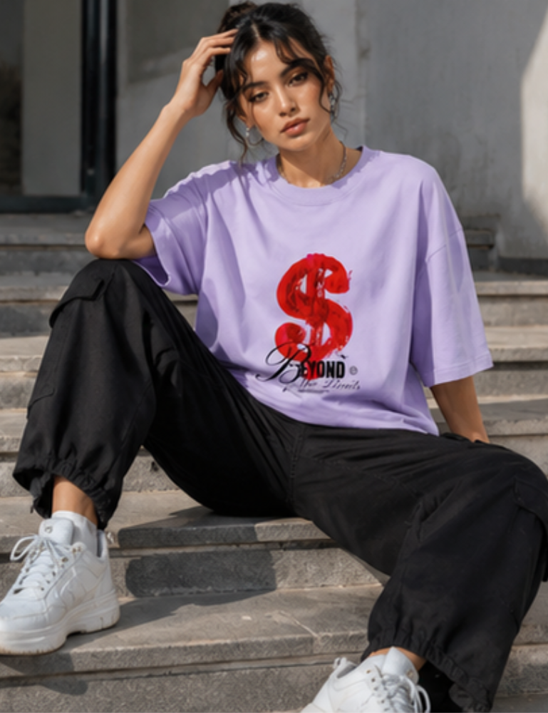 Women’s Oversized T-Shirt – Beyond The Limits