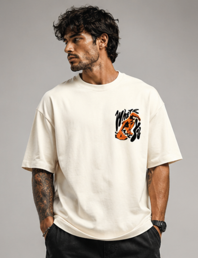 Men’s Premium Oversized T-Shirt – Where Are You