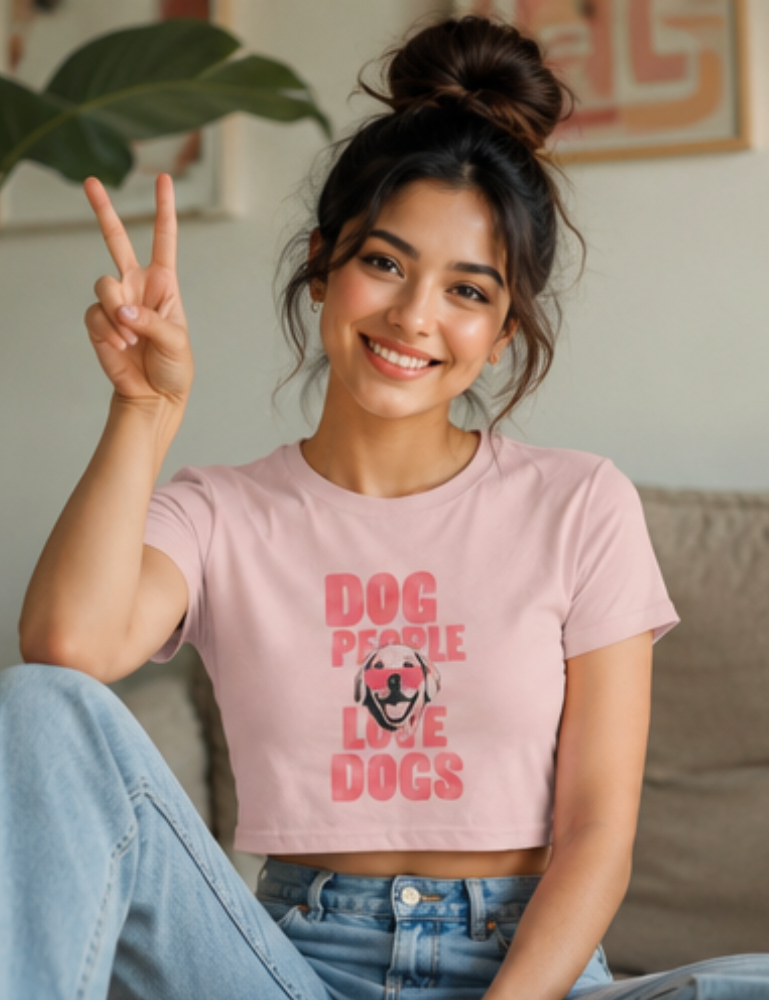Women's Crop Top – Dog Lover