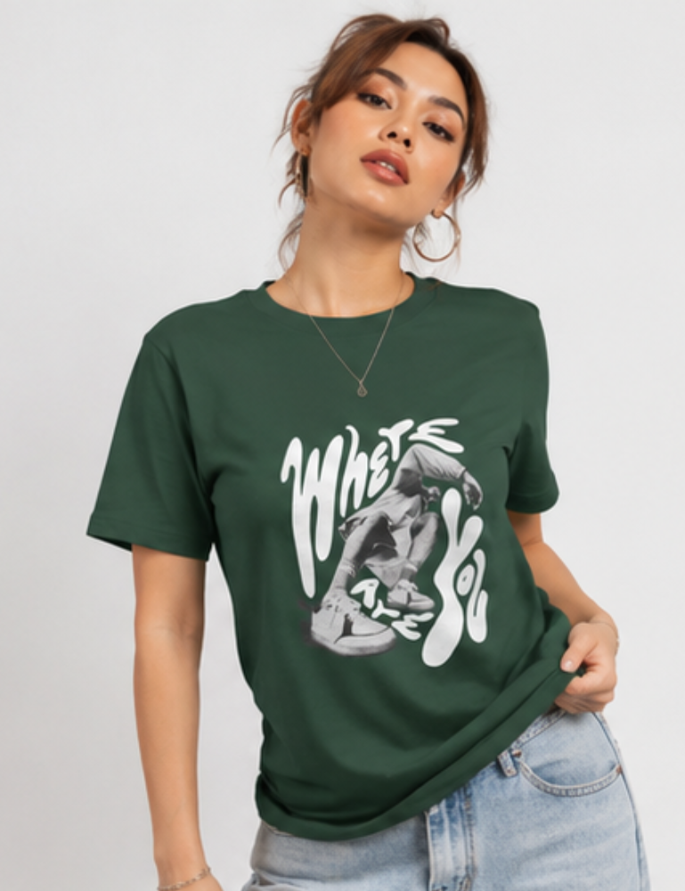 Women’s Regular T-Shirt – Where Are You Main image
