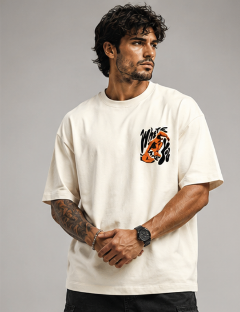 Men’s Premium Oversized T-Shirt – Where Are You