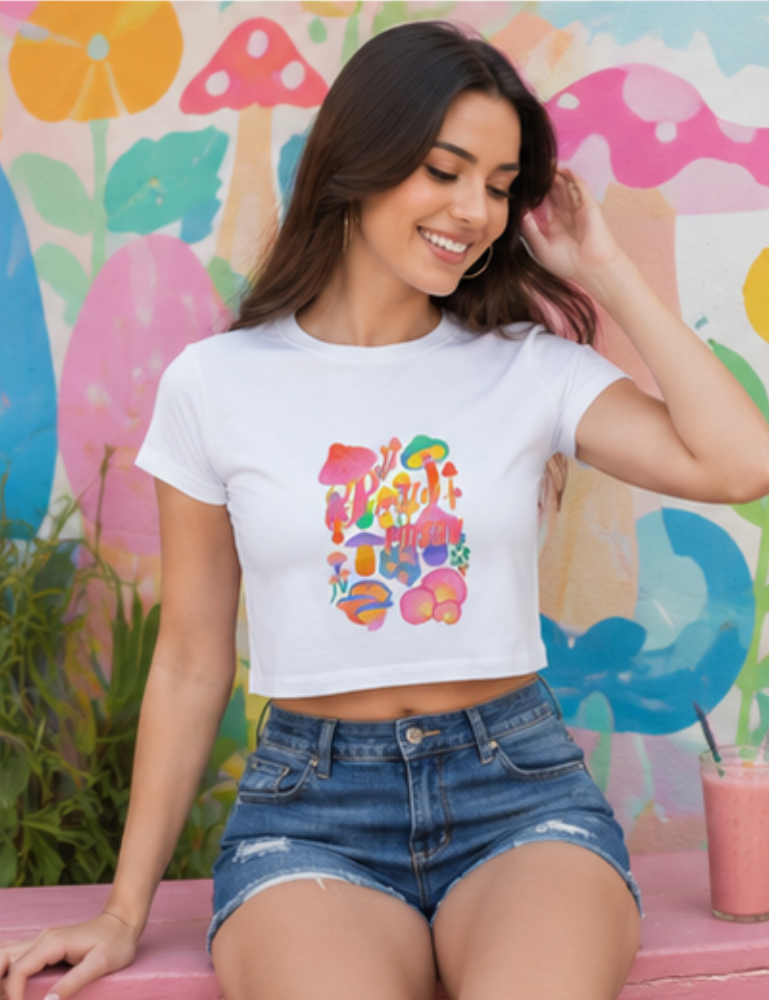 Women’s Crop Top – Pretty Poison