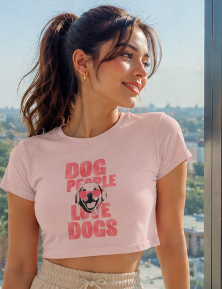 Women's Crop Top – Dog Lover