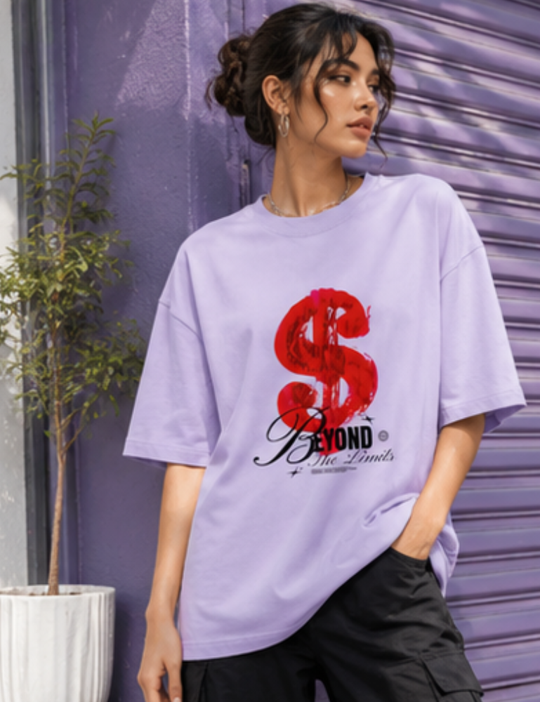 Women’s Oversized T-Shirt – Beyond The Limits