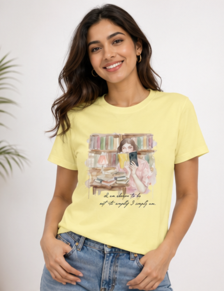 Women's Regular Fit T-Shirt – Book Lover