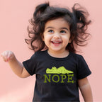 Toddler's Nope Not Today Sarcastic Design T-Shirt