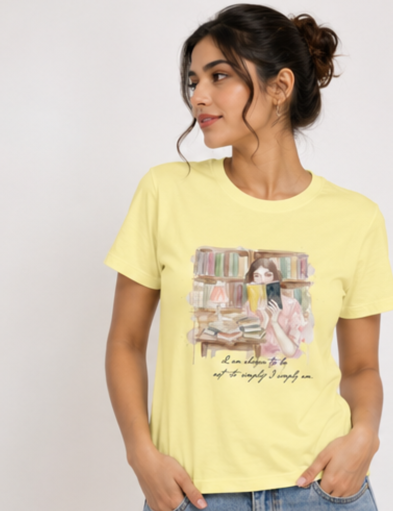 Women's Regular Fit T-Shirt – Book Lover