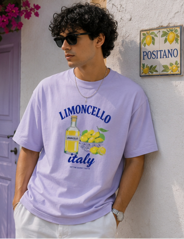 Men's Oversized T-Shirt – Limoncello
