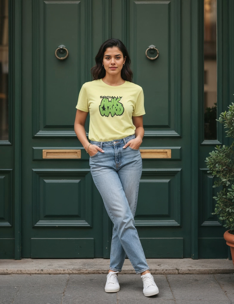 Women's Regular T-Shirt – Socially Awkward
