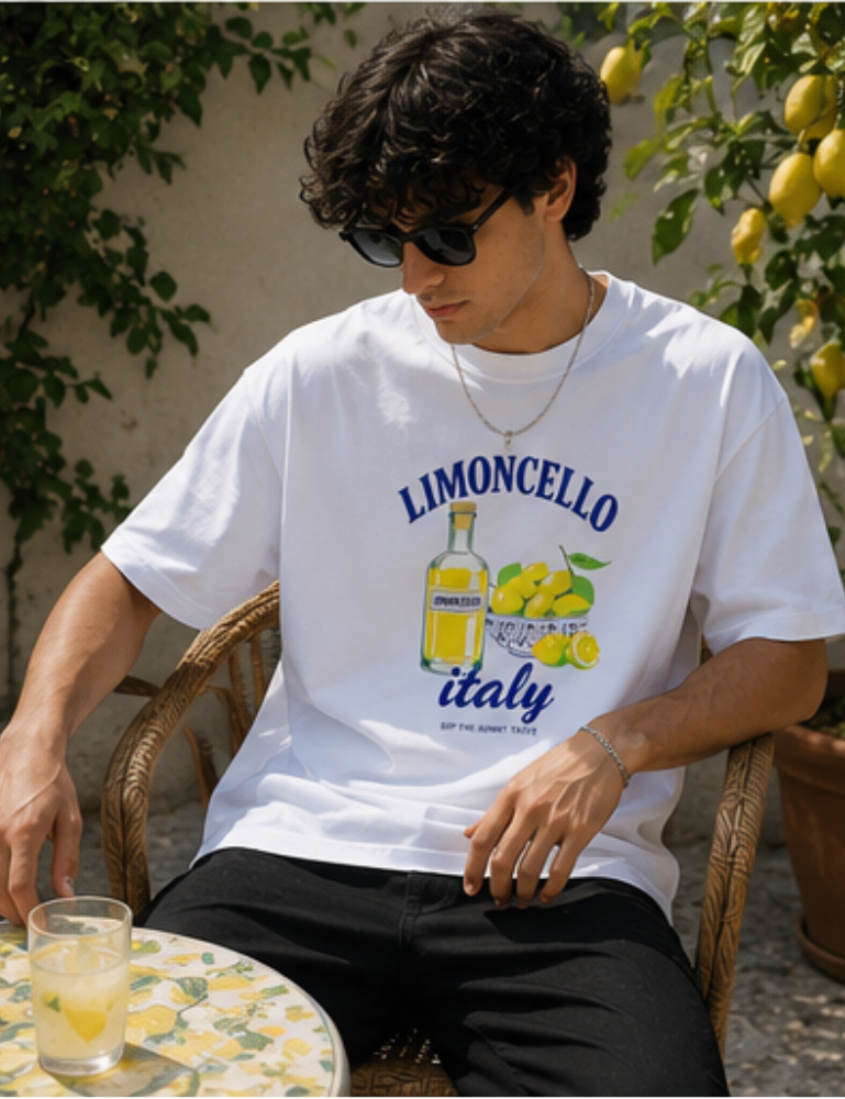 Men's Oversized T-Shirt – Limoncello