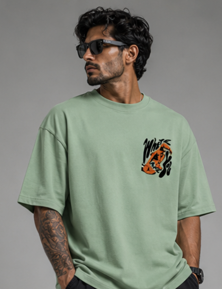 Men’s Premium Oversized T-Shirt – Where Are You