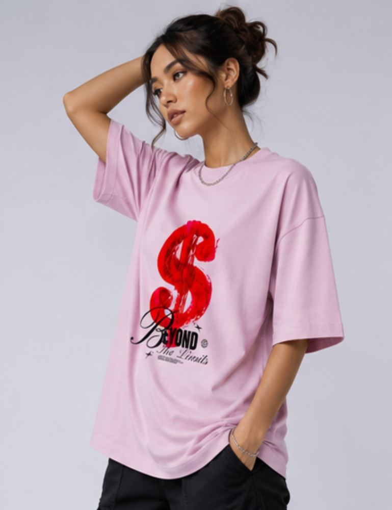 Women’s Oversized T-Shirt – Beyond The Limits