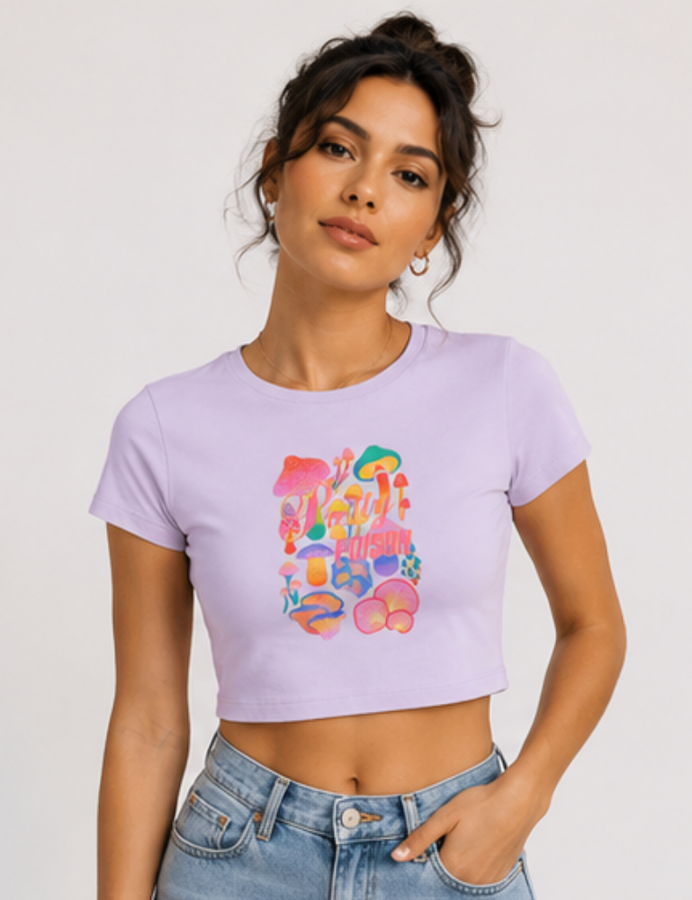 Women’s Baby Tee – Pretty Poison