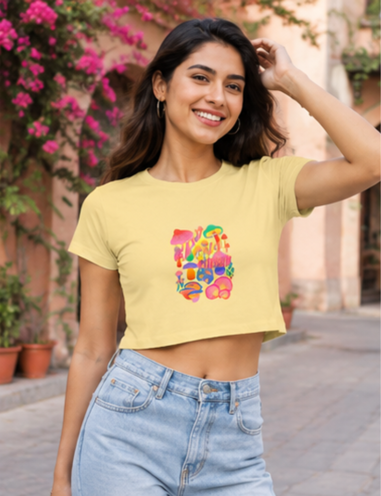Women’s Crop Top – Pretty Poison