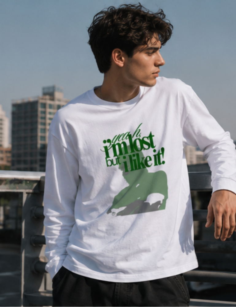Men’s Full Sleeves T-Shirt – I'm Lost