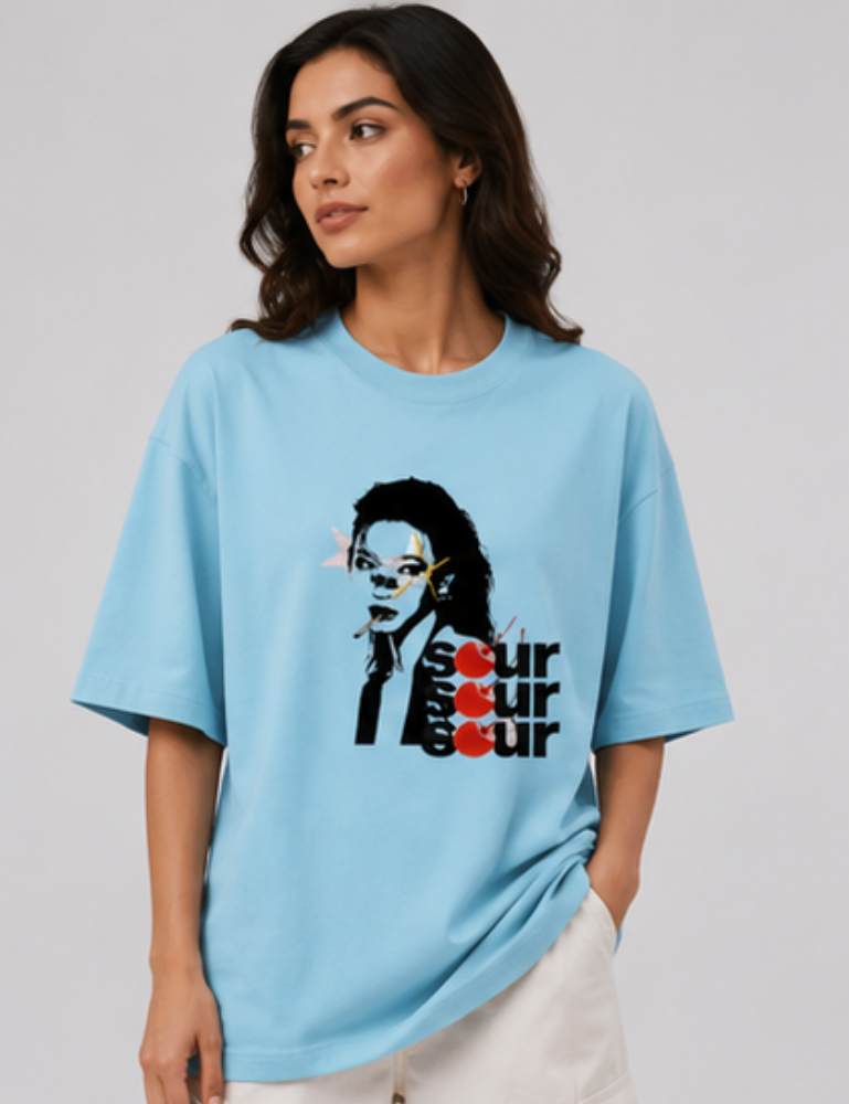 Women's Oversized T-Shirt – Sour