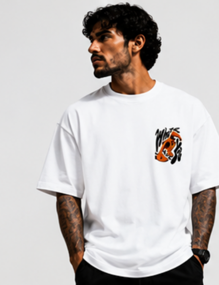 Men’s Premium Oversized T-Shirt – Where Are You