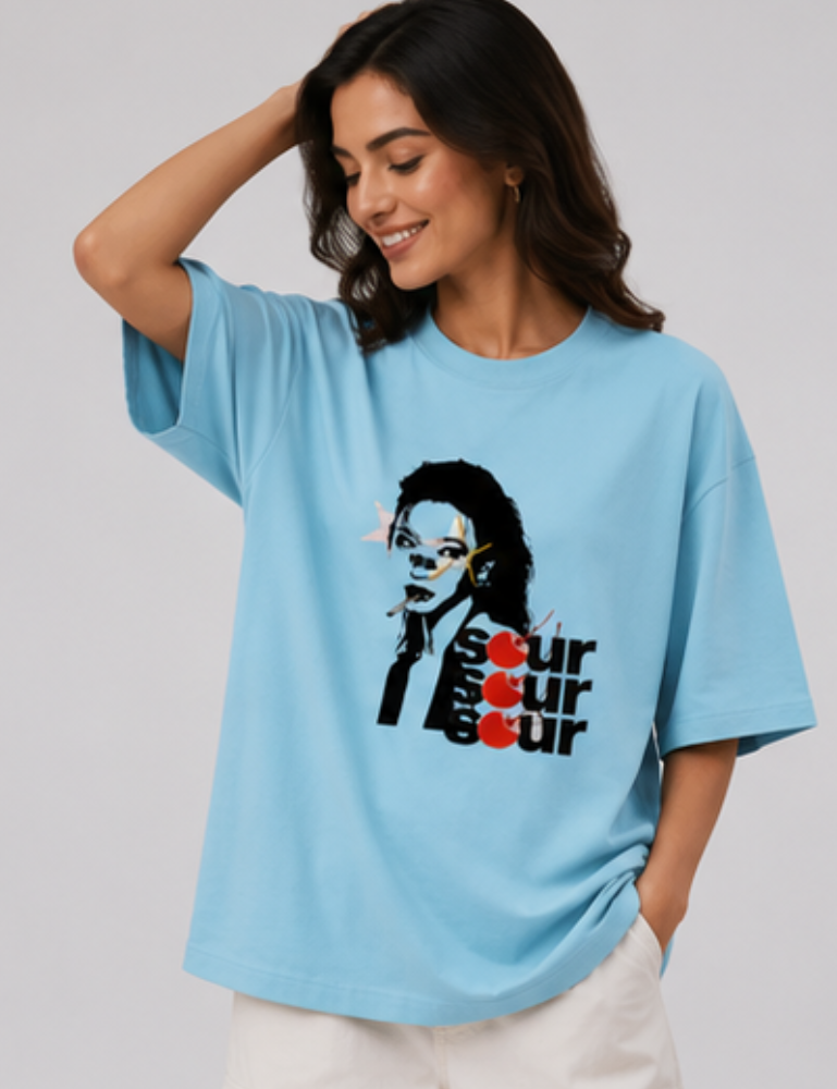 Women's Oversized T-Shirt – Sour
