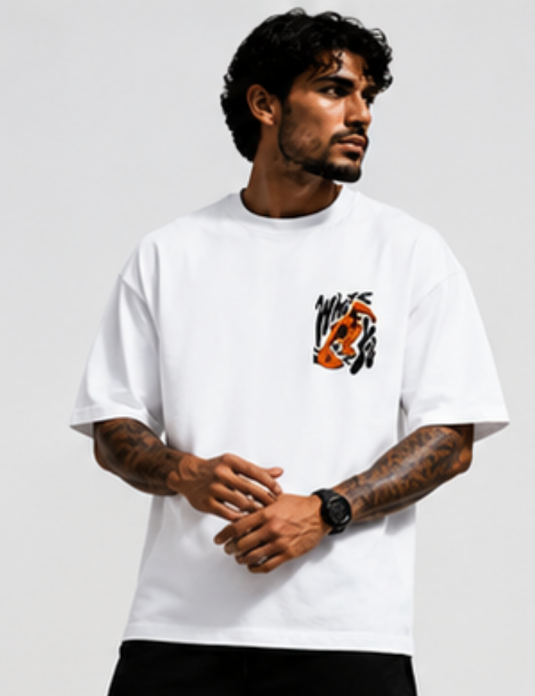 Men’s Premium Oversized T-Shirt – Where Are You