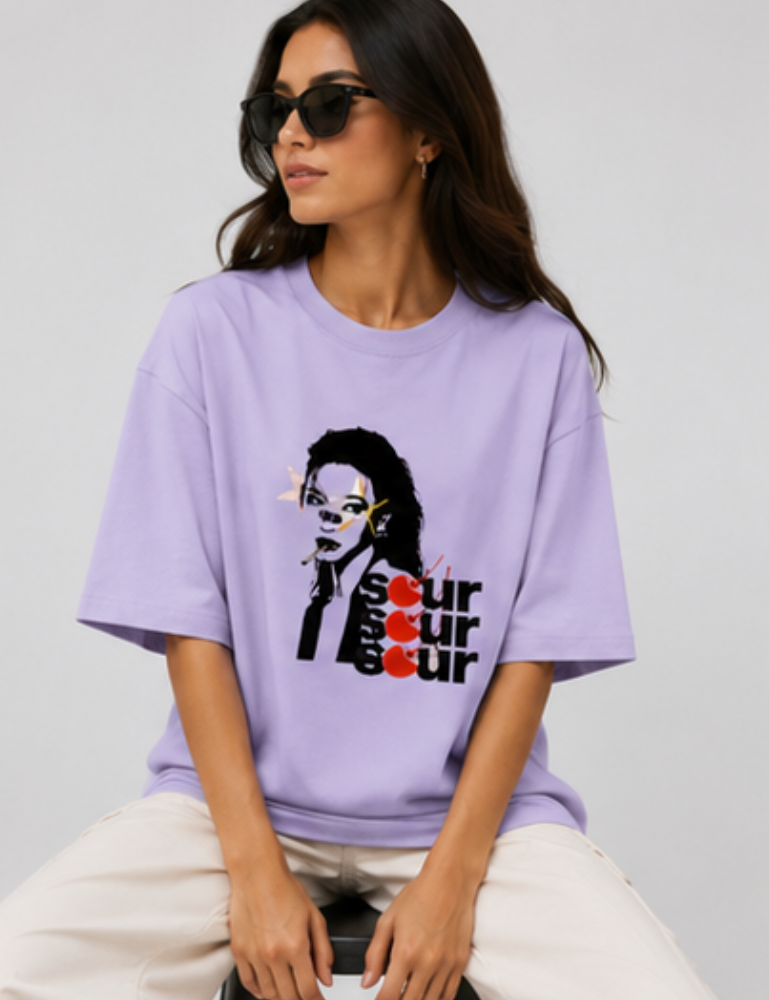 Women's Oversized T-Shirt – Sour
