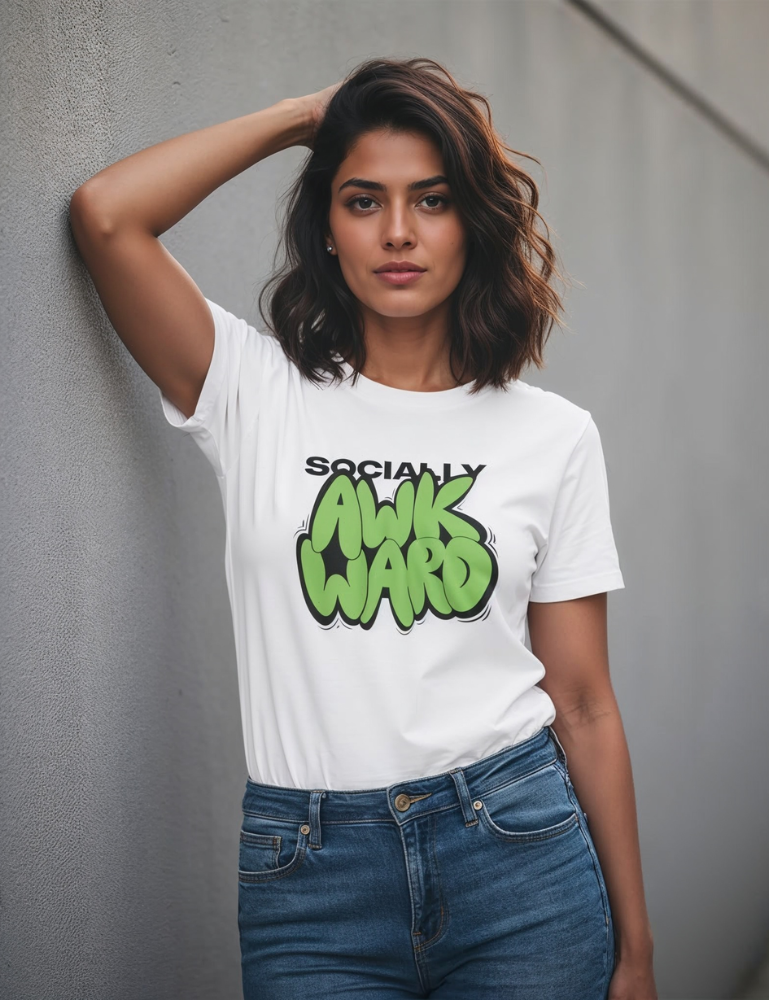 Women's Regular T-Shirt – Socially Awkward