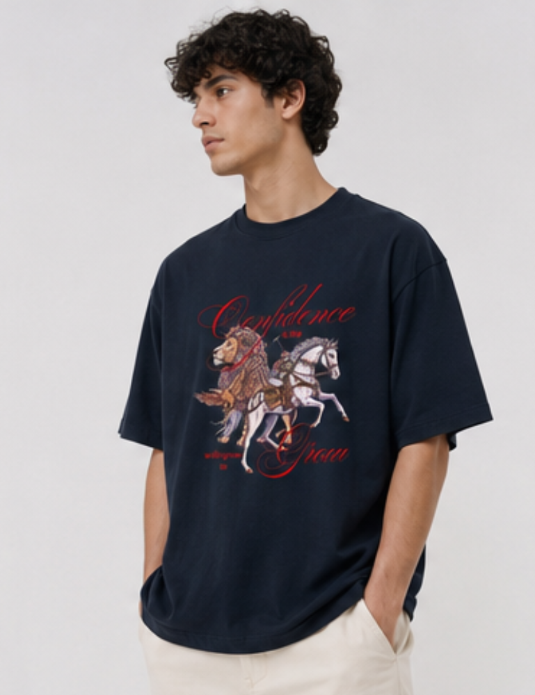 Men's Oversized T-Shirt – Confidence