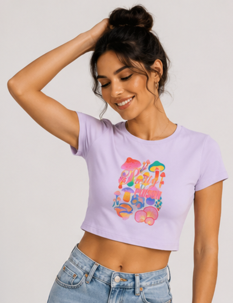 Women’s Baby Tee – Pretty Poison