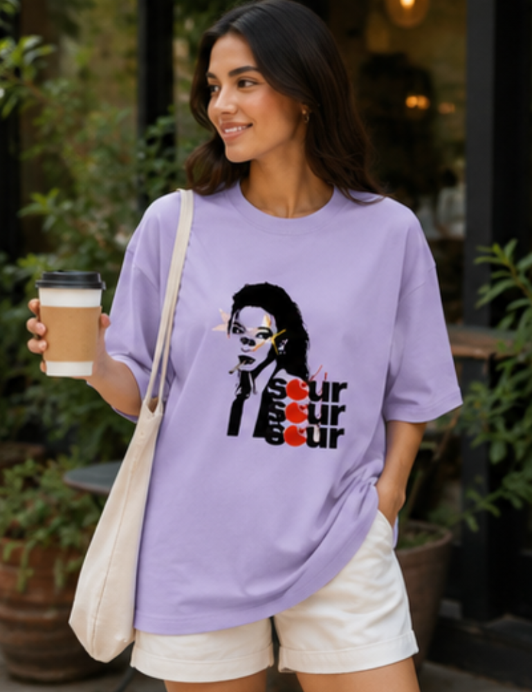 Women's Oversized T-Shirt – Sour