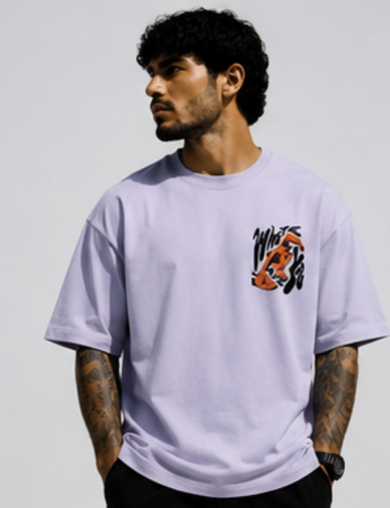 Men’s Premium Oversized T-Shirt – Where Are You