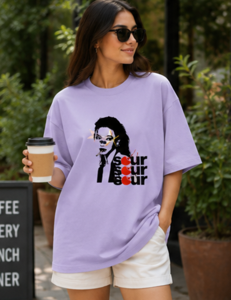 Women's Oversized T-Shirt – Sour